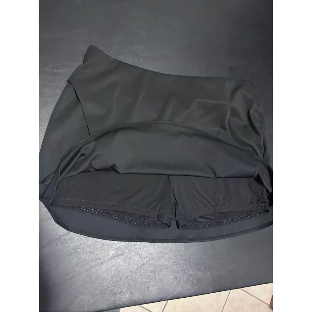 BALEAF Women's Plus Size 2XL NWT Black Tennis Golf Activewear Athletic Skorts